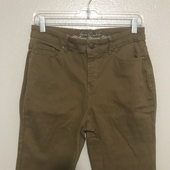 gloria vanderbilt all around slimming effect rail straight jeans